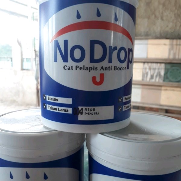 Detail Cat No Drop Warna Biru Nomer 22