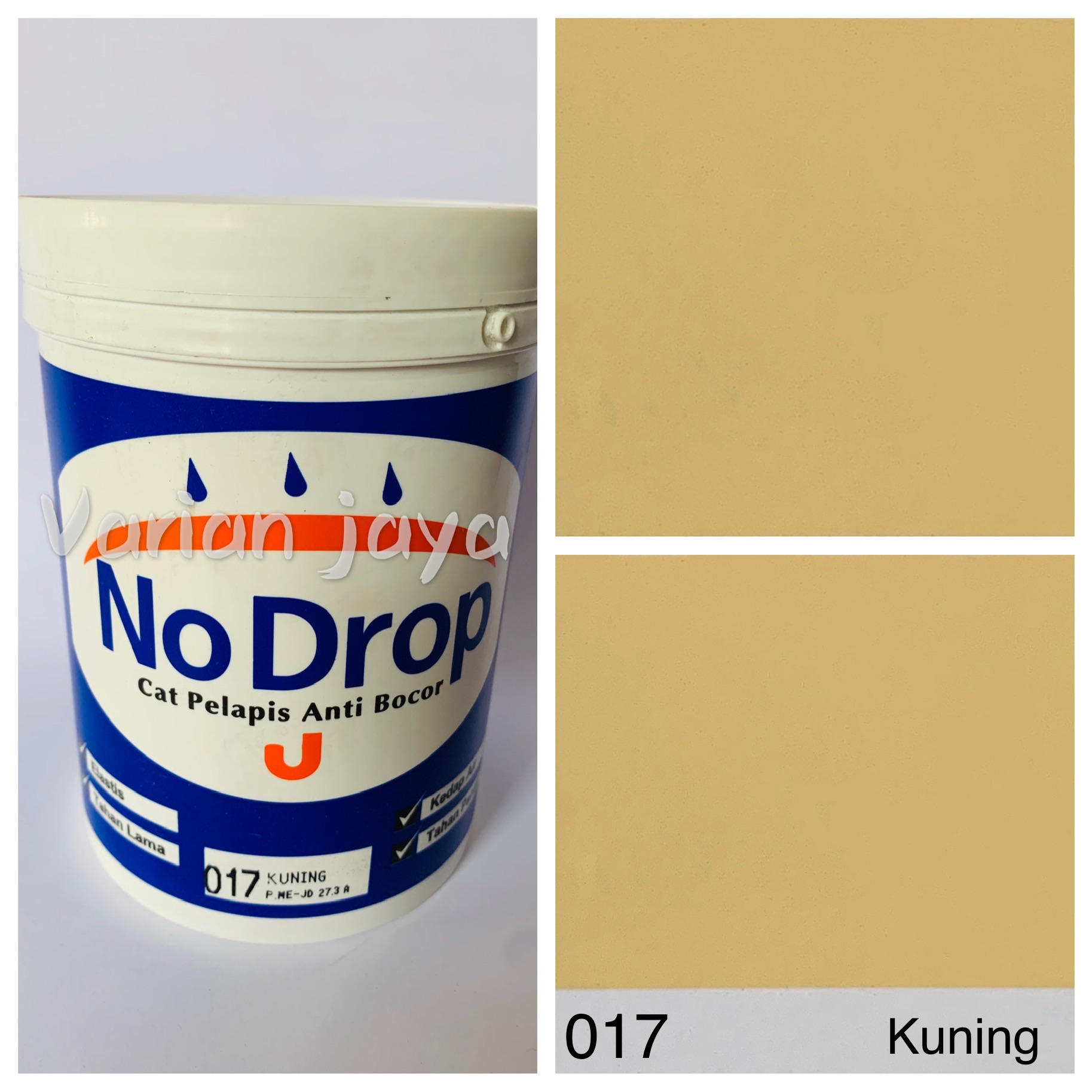 Detail Cat No Drop Warna Kuning Nomer 25