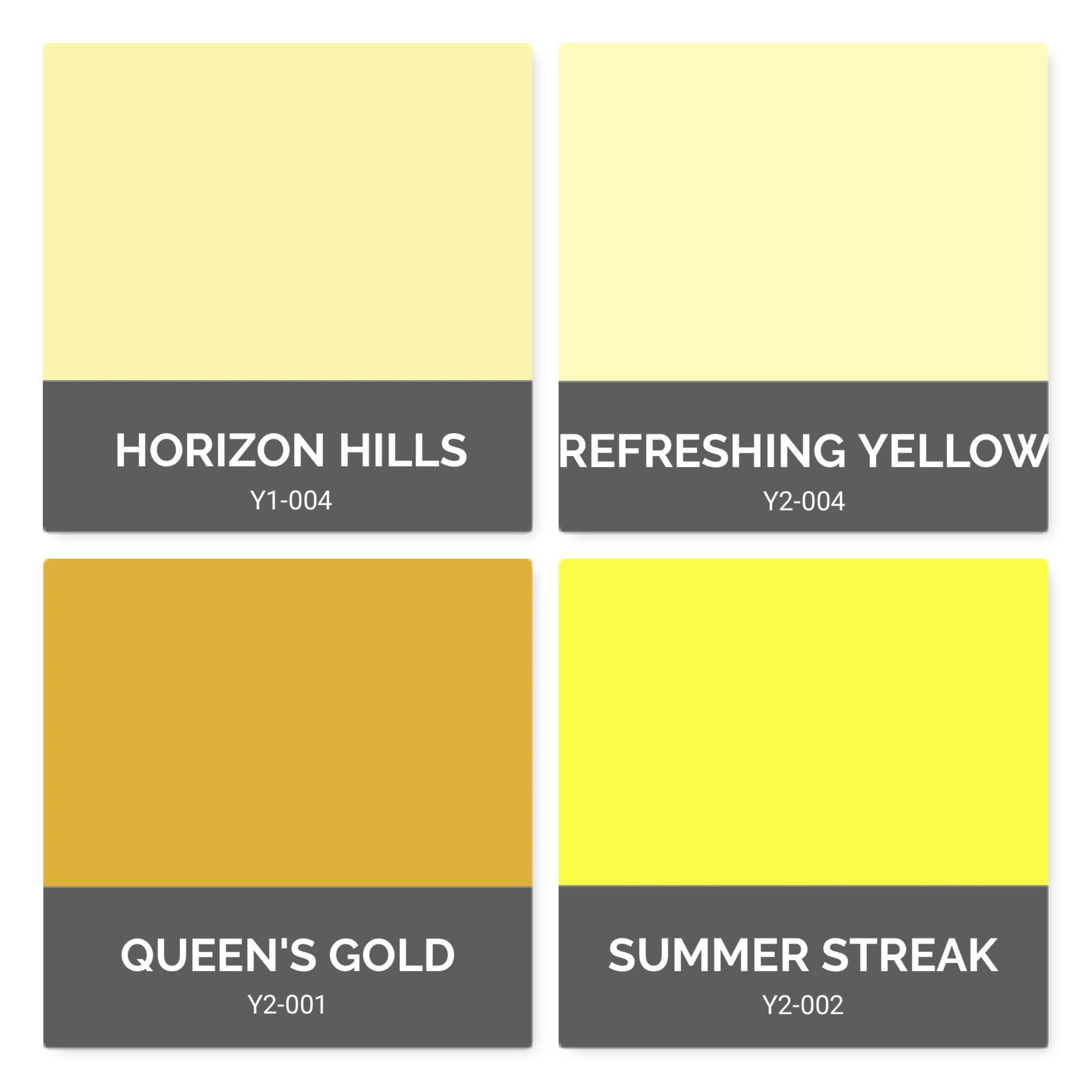 Detail Cat No Drop Warna Kuning Nomer 45