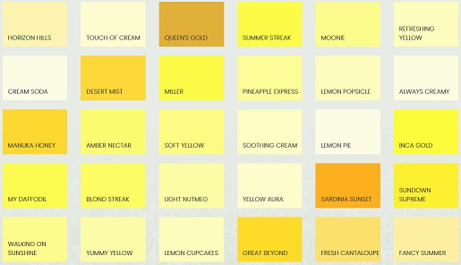 Detail Cat No Drop Warna Kuning Nomer 8