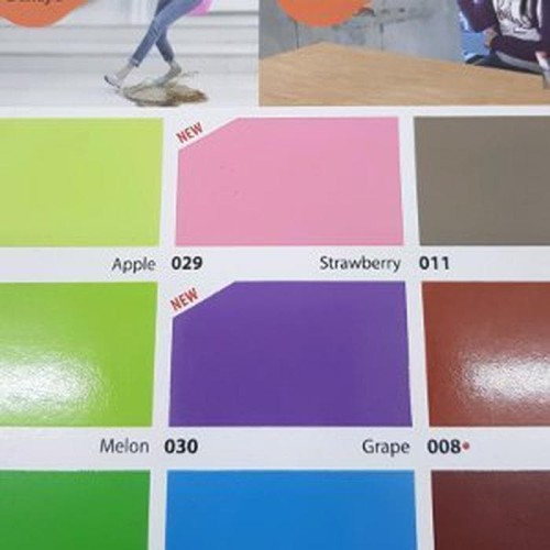 Detail Cat No Drop Warna Ungu Nomer 12
