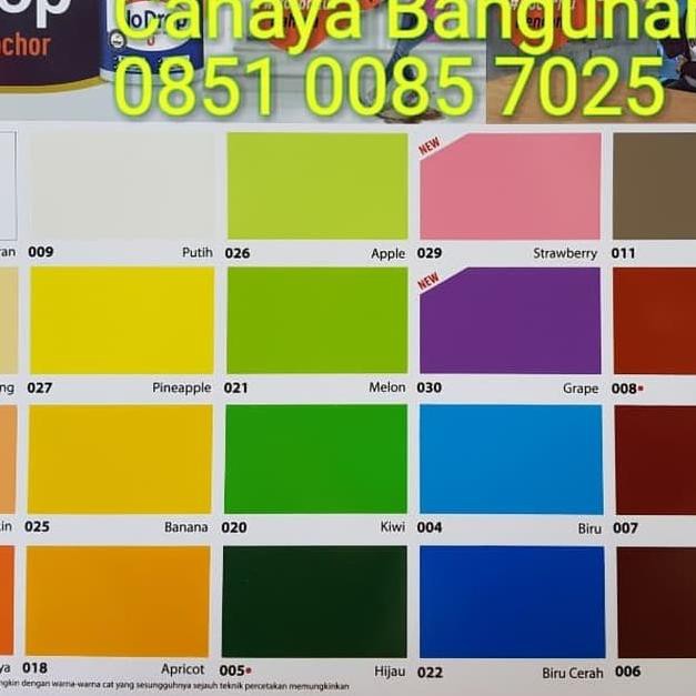 Detail Cat No Drop Warna Ungu Nomer 52