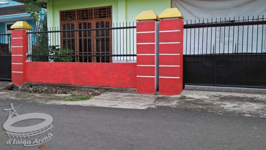 Detail Cat Pagar Besi Warna Merah Nomer 6