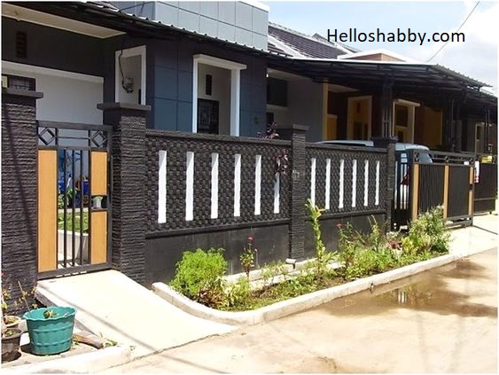 Detail Cat Pagar Rumah Warna Abu Abu Nomer 28