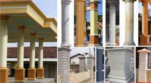 Detail Cat Pilar Rumah Nomer 39