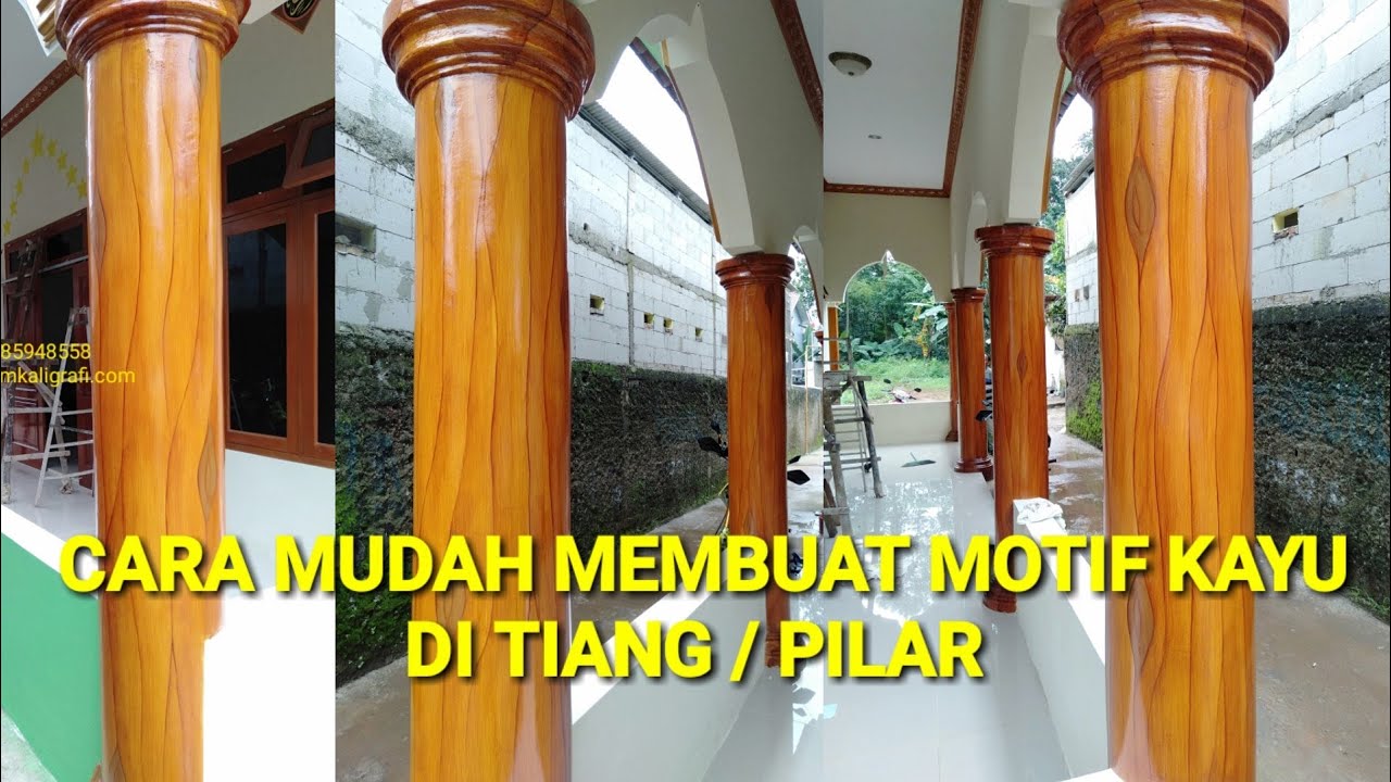 Detail Cat Pilar Rumah Nomer 56