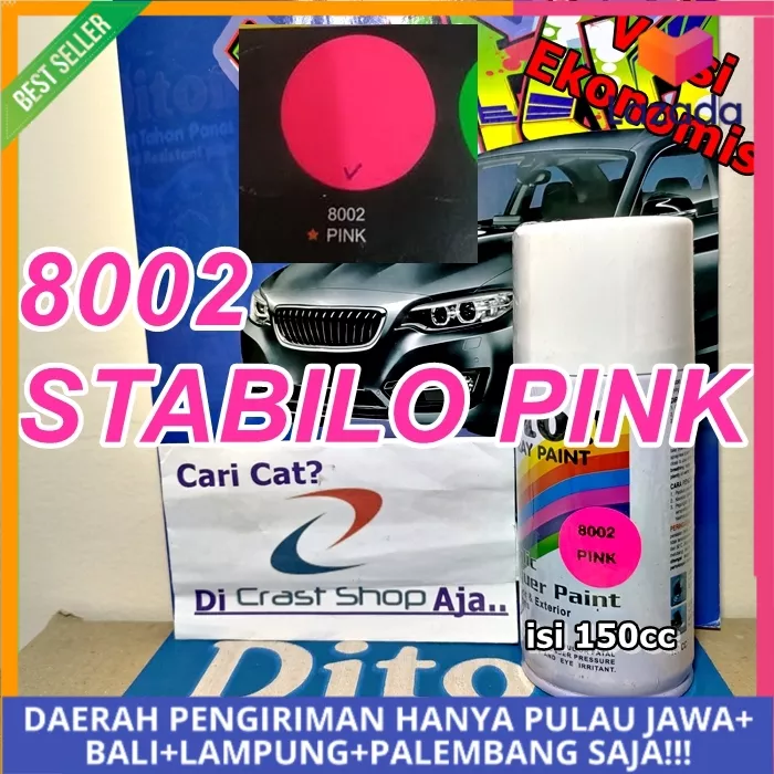 Detail Cat Pink Stabilo Nomer 32