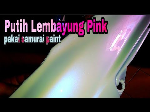 Cat Putih Lembayung Pink - KibrisPDR