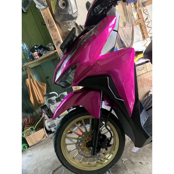 Detail Cat Putih Lembayung Pink Nomer 33