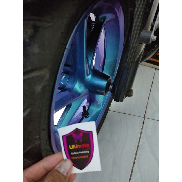 Detail Cat Putih Lembayung Pink Nomer 46