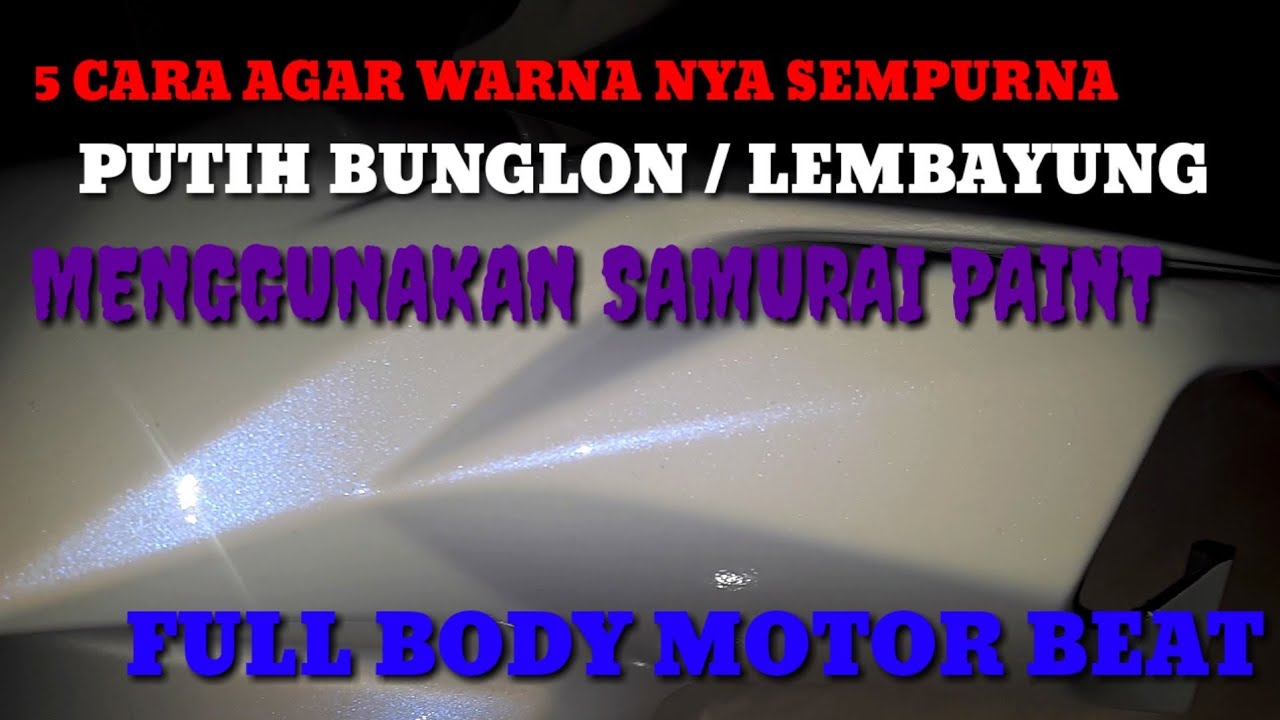 Detail Cat Putih Lembayung Pink Nomer 9