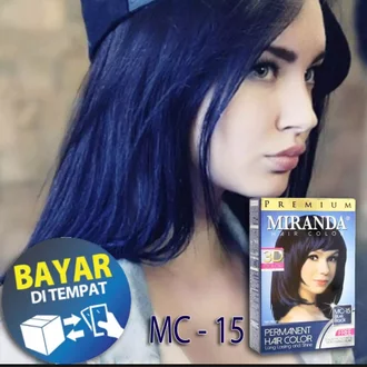 Detail Cat Rambut Biru Dongker Nomer 21