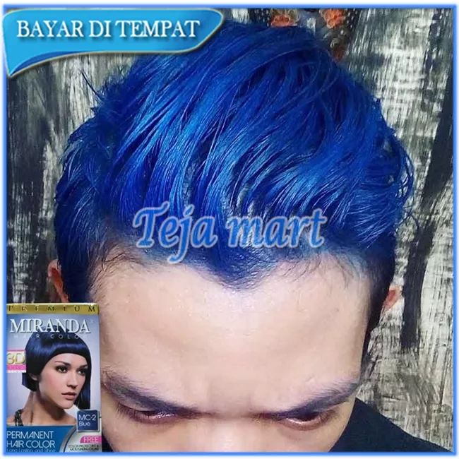 Detail Cat Rambut Biru Dongker Nomer 58