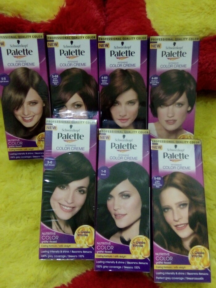 Detail Cat Rambut Foam Nomer 50