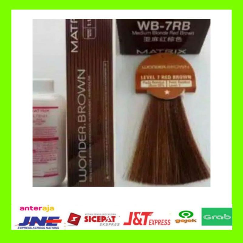 Detail Cat Rambut Matrix Brown Nomer 12