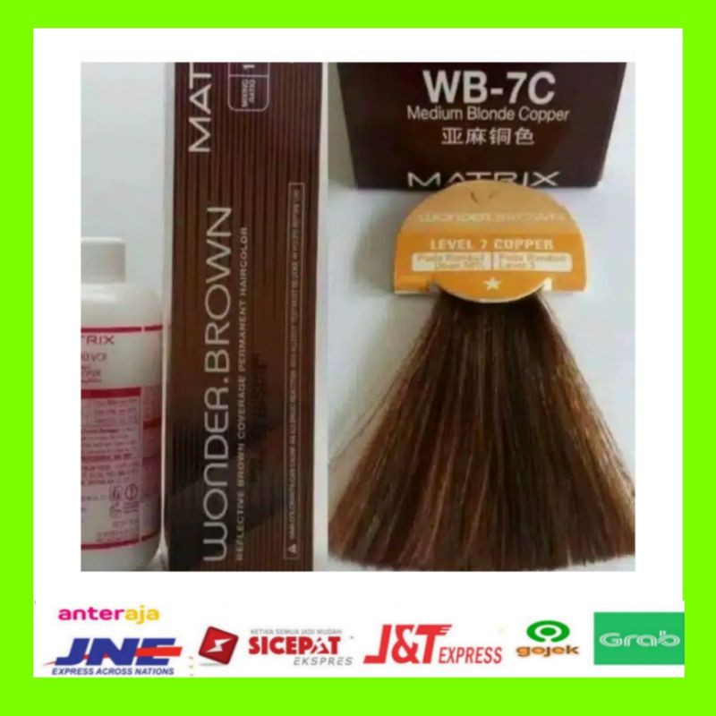 Detail Cat Rambut Matrix Brown Nomer 3