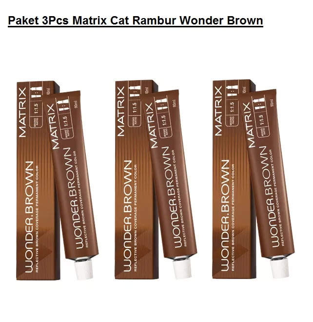 Detail Cat Rambut Matrix Brown Nomer 33