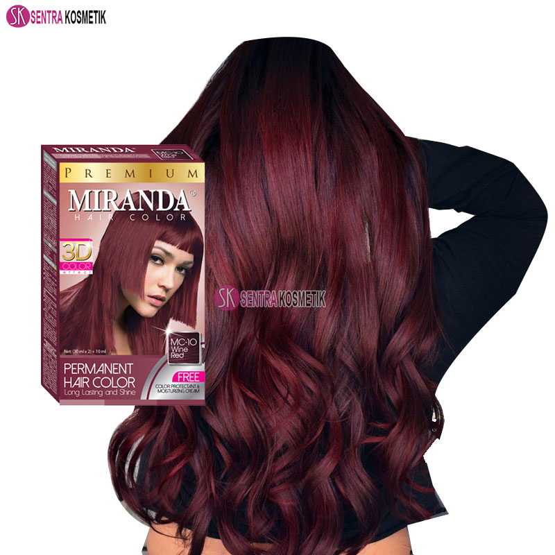 Detail Cat Rambut Merah Marun Nomer 40