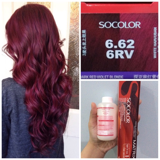 Detail Cat Rambut Merah Marun Nomer 46