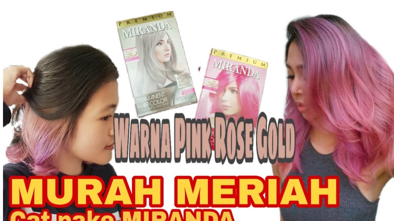 Detail Cat Rambut Pink Pastel Nomer 24