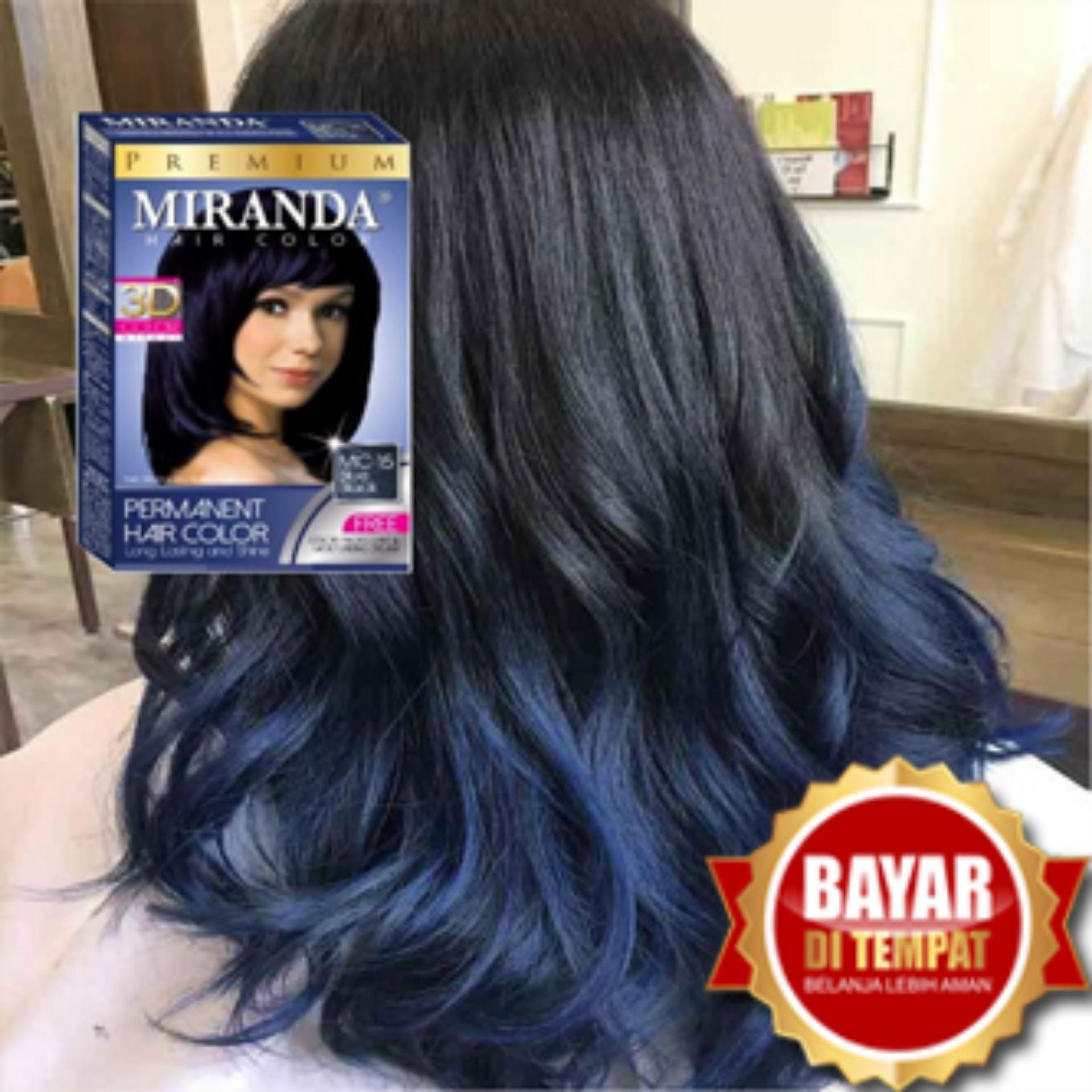 Cat Rambut Warna Biru Dongker - KibrisPDR