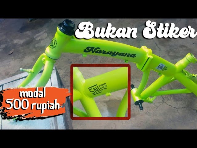Detail Cat Rangka Frame Sepeda Motif Gambar Cat Frame Nomer 23
