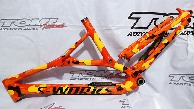 Detail Cat Rangka Frame Sepeda Motif Gambar Cat Frame Nomer 28