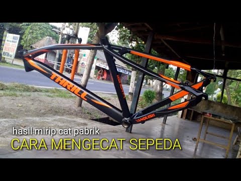 Detail Cat Rangka Frame Sepeda Motif Gambar Cat Frame Nomer 4