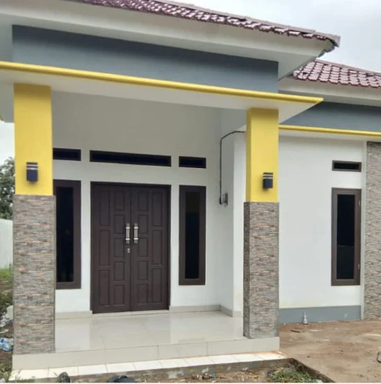 Detail Cat Rumah Abu Abu Kombinasi Nomer 24