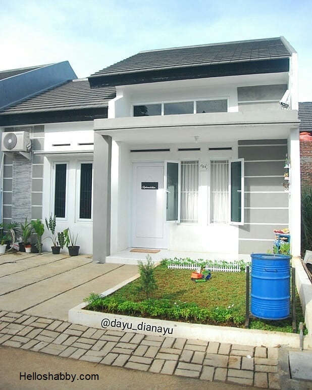 Detail Cat Rumah Abu Abu Putih Nomer 19