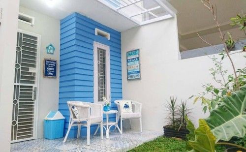 Detail Cat Rumah Biru Langit Nomer 38