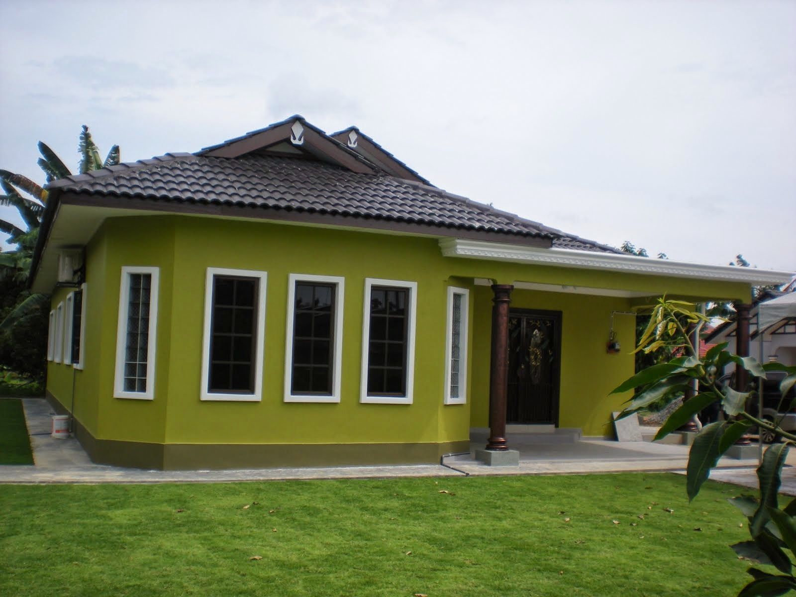 Detail Cat Rumah Coklat Tua Nomer 33