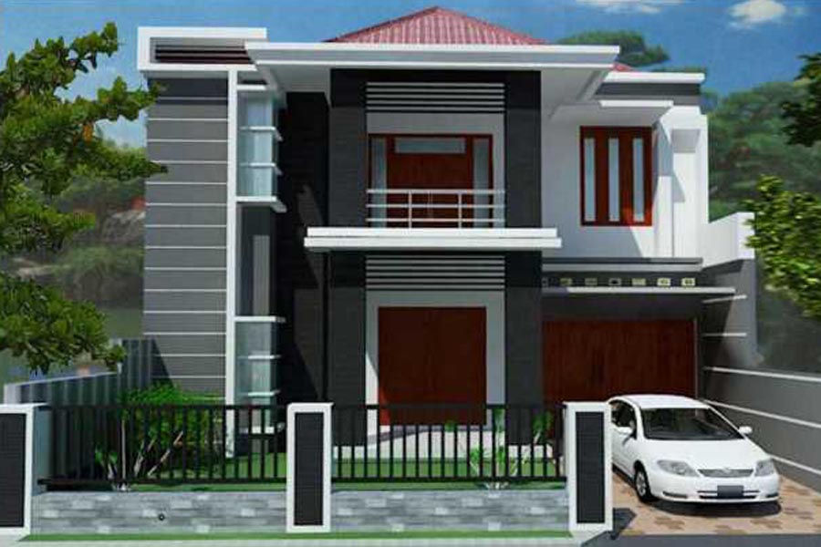 Detail Cat Rumah Hitam Nomer 23