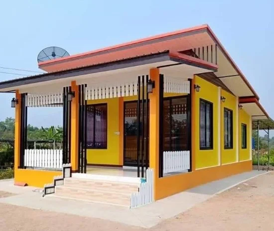 Detail Cat Rumah Kuning Stabilo Nomer 14