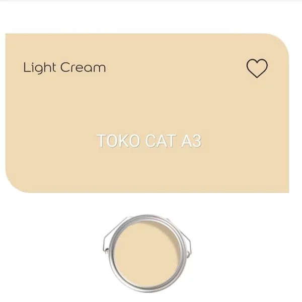 Detail Cat Rumah Light Cream Nomer 24