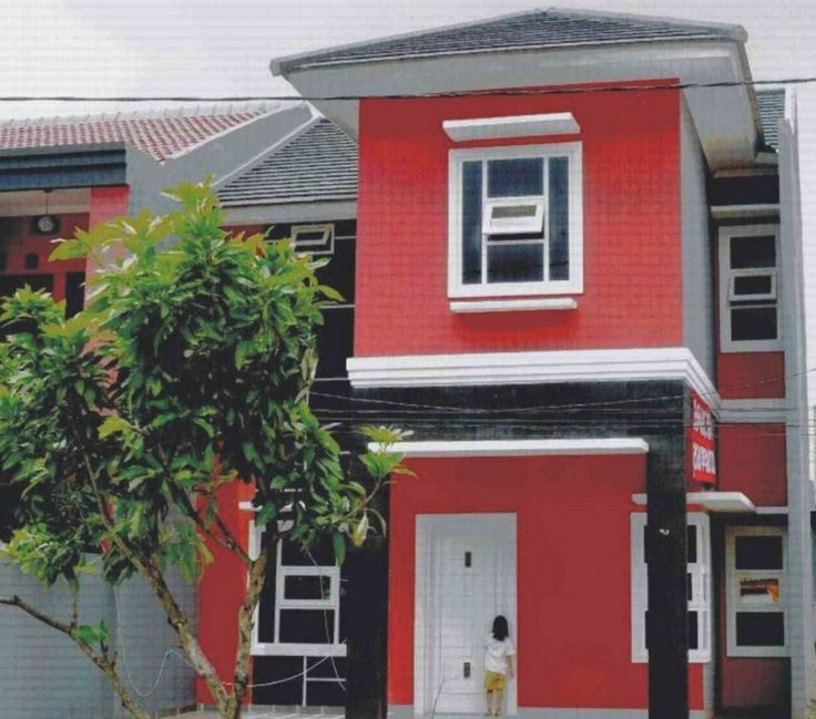 Detail Cat Rumah Merah Hitam Nomer 2