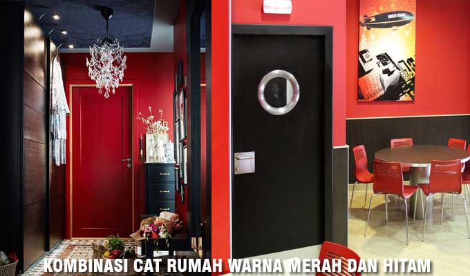 Detail Cat Rumah Merah Hitam Nomer 3