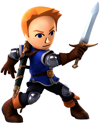 Detail Smash Bros Mii Swordfighter Nomer 4