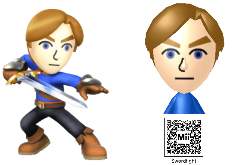 Detail Smash Bros Mii Swordfighter Nomer 9