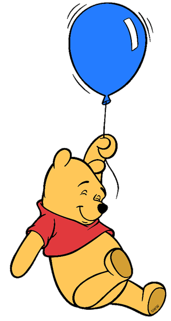 Winnie Pooh With Balloon - KibrisPDR