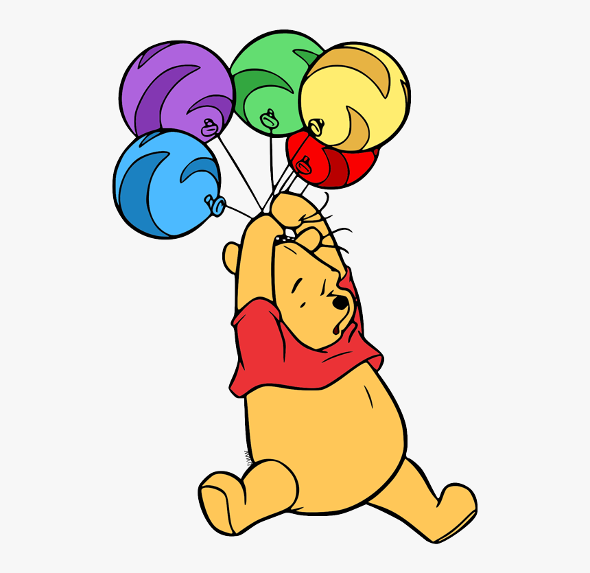 Detail Winnie Pooh With Balloon Nomer 10