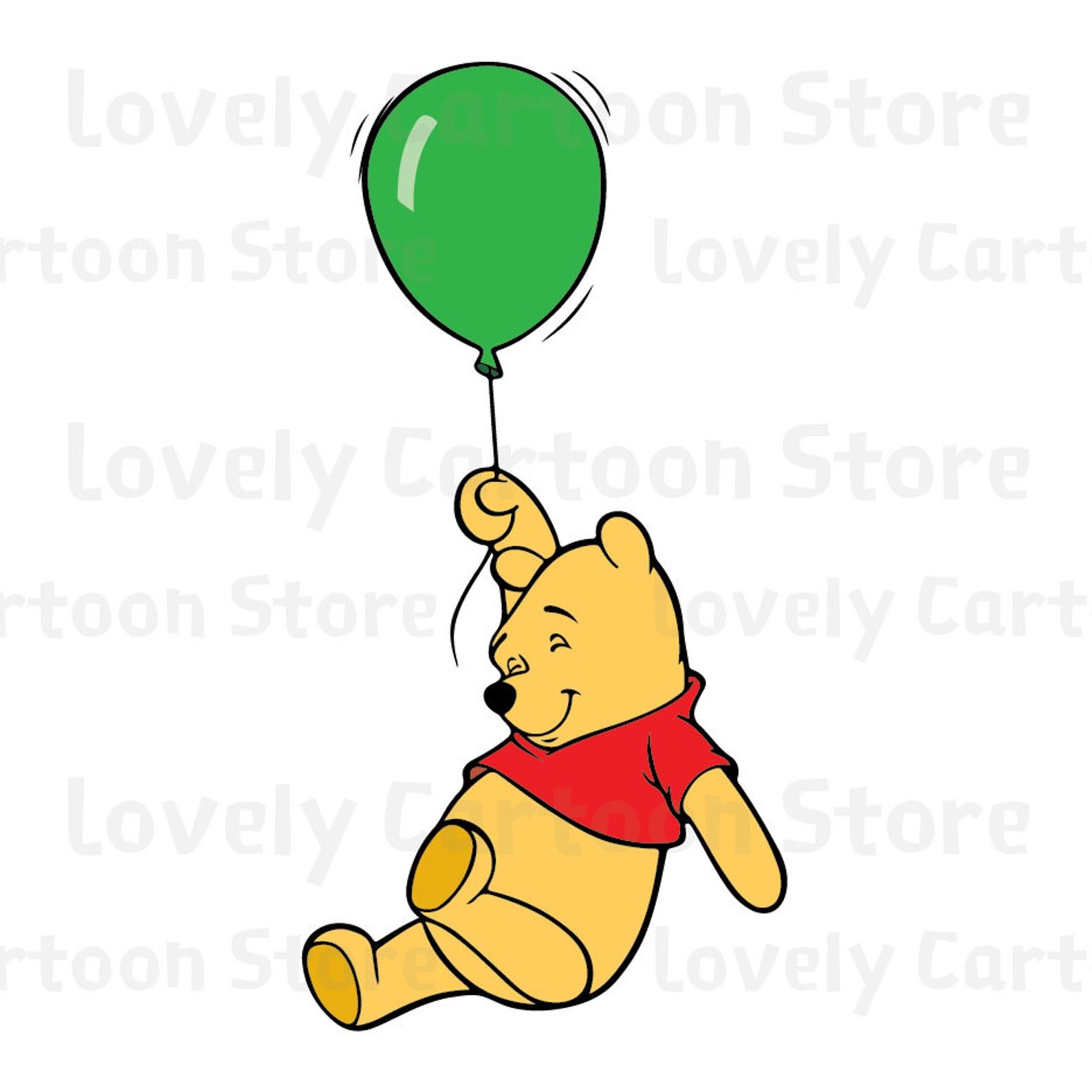 Detail Winnie Pooh With Balloon Nomer 23