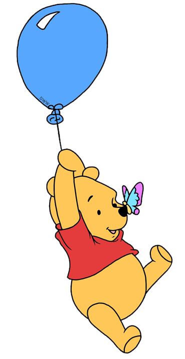 Detail Winnie Pooh With Balloon Nomer 5
