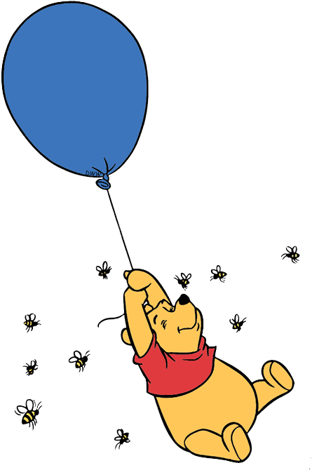 Detail Winnie Pooh With Balloon Nomer 6