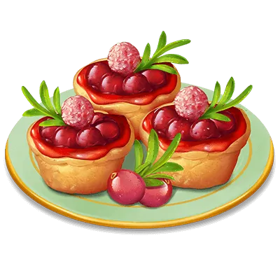 Detail Cranberry Torte Cake Nomer 4
