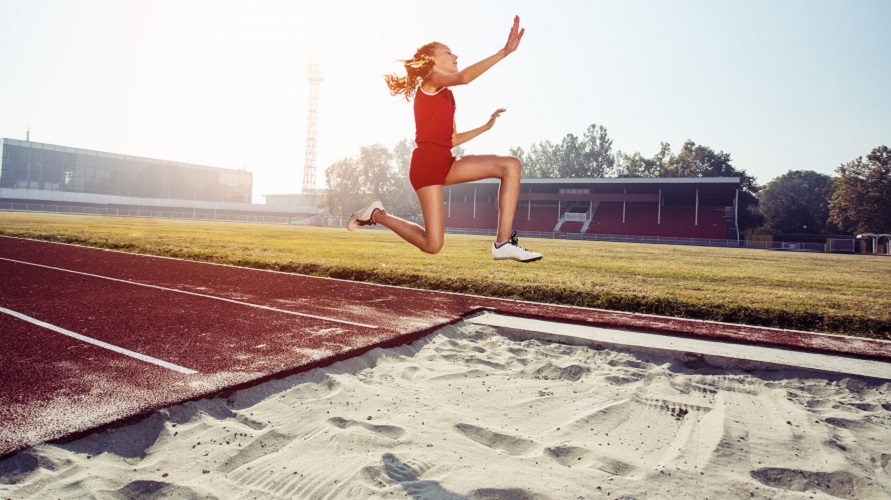 Detail Gambar Atletik Lompat Jauh Nomer 20