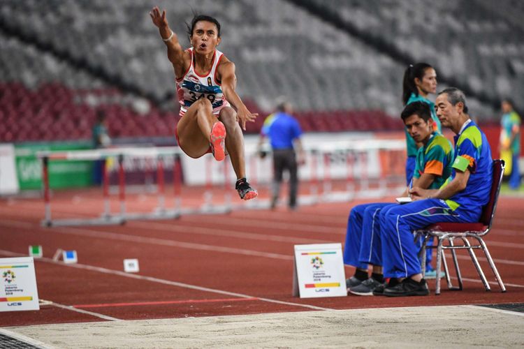 Detail Gambar Atletik Lompat Jauh Nomer 28