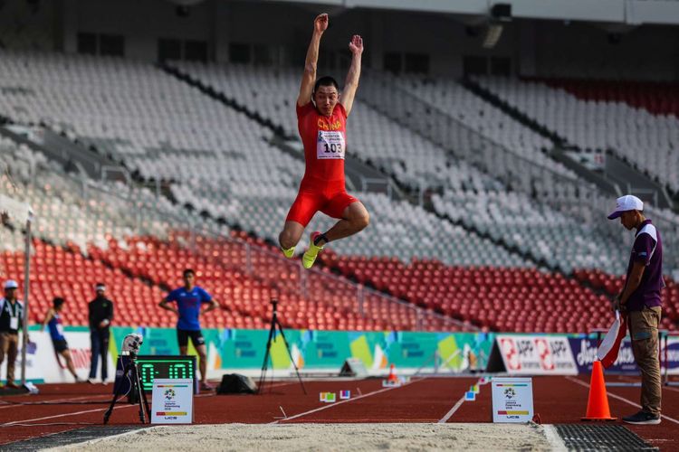 Detail Gambar Atletik Lompat Jauh Nomer 7