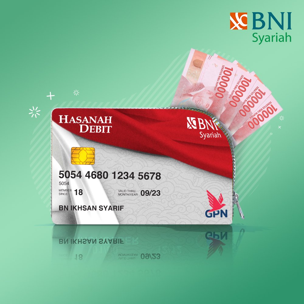 Detail Gambar Atm Debit Bni Syariah Nomer 25