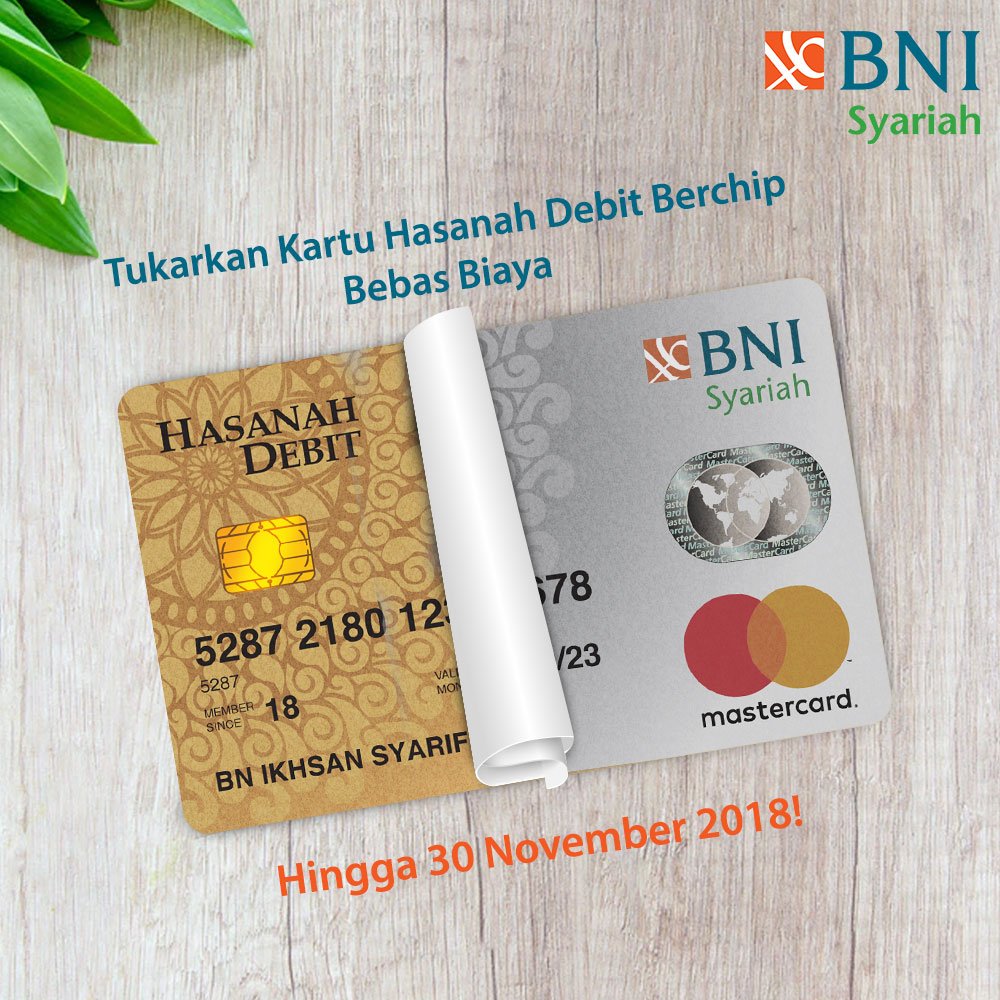 Detail Gambar Atm Debit Bni Syariah Nomer 33